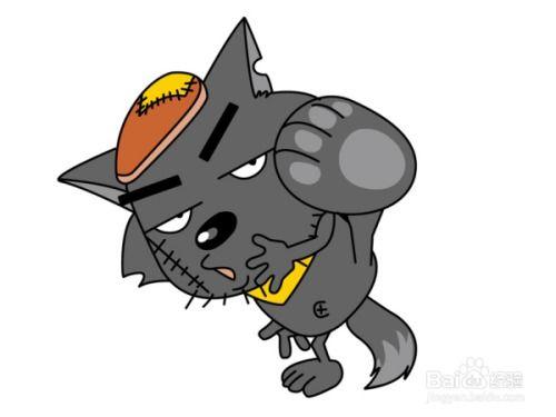 灰太狼大王吃瓜